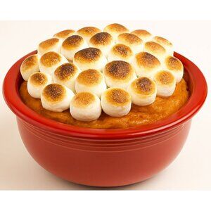 Fiestaware Fiesta CERAMIC SERVING Bowl Dish Vegetable Large Scarlet Red